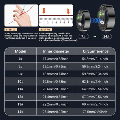 Smart Health Ring Tracker